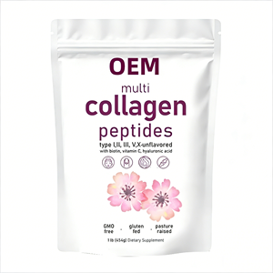 Consegna Rapida, Vendita all'Ingrosso di Polvere di Peptidi di Collagene con Biotina e Vitamina <span class=keywords><strong>C</strong></span>, Integratore Proteico di Collagene per Pelle e Capelli - Product Image 1
