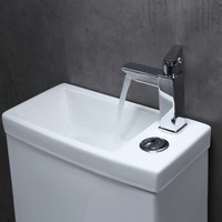 Tout Nouveau Design d'Usine Salle de Bain Céramique WC Monobloc avec Lave-Mains