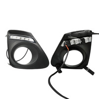 Luces diurnas DRL antiniebla, luz diurna, intermitente, amarillo, para Toyota Corolla 2011 2012 2013, 1 par