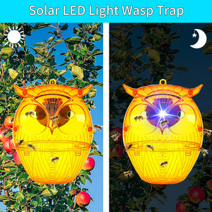 Năng lượng mặt trời hình con cú Wasp & Bee bẫy với năng lượng mặt trời LED ánh sáng điện Powered cho Gardens & yards - Product Image 2