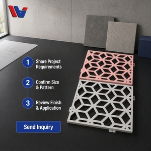 Mur-rideau en aluminium moderne, revêtement extérieur de bâtiment en PVDF anti-corrosion, taille personnalisable - Product Image 6