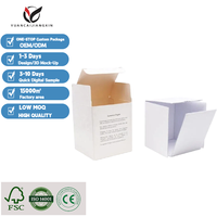 Boîtes en carton personnalisées écologiques recyclables, emballage en carton fait main avec couvercle