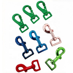 Crochet en acier rose et or pour chien, matériel en alliage de Zinc, <span class=keywords><strong>pivotant</strong></span>, laisse - Product Image 5
