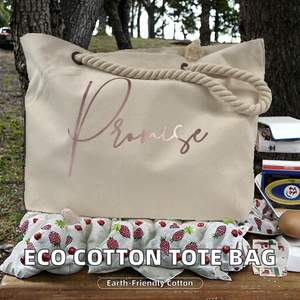 Bolso grande de tamaño XL con cremallera, de lona trenzada de algodón, con asa única, especialmente lo que buscas. - Product Image 2