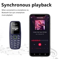 Teléfono Móvil Mini BM310 con Doble SIM, Grabación de Llamadas, Voz Mágica, Lista Negra, Reproductor de MP3, 2G, Botones Pequeños
