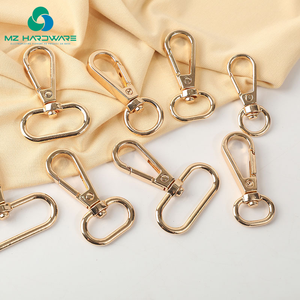 Mzhardware tùy chỉnh kim Loại clasp ROTARY Snap hook cho da Dog Collar phụ kiện phần cứng Clip Hook cho Wallet Bag dây đeo - Product Image 1