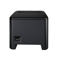Impresora Térmica de Escritorio de 80 mm, Impresión Térmica Directa, Compatible con Conexiones USB e Inalámbricas, Ideal para Imprimir Recibos y Facturas
