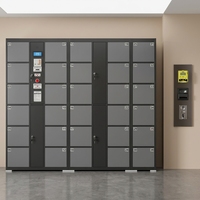 Умный RFID-постамат 24/7 для самообслуживания: шкафчики для багажа и посылок с приемом монет, купюр, карт и онлайн-платежей. Поддержка API и SDK.