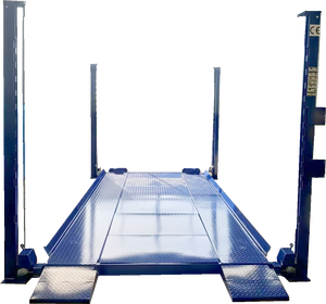 Pont élévateur hydraulique pour voiture à quatre poteaux de 3600 kg pour réparation de <span class=keywords><strong>garage</strong></span>, élévateur de stationnement à double niveau, stockage - Product Image 1