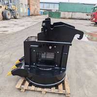 Aimant hydraulique électromagnétique de 1200 mm pour la manipulation efficace des déchets métalliques, accessoire pour excavatrices