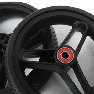 7 Inch Plastic Hub Pu Foam Tire Wheel Eva Foam Wheel For Baby Stroller