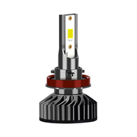 Hệ Thống Chiếu Sáng Tự Động Đèn Pha Xe Hơi Đèn Pha Led 12V 6500K Màu Trắng H7 Led H11 Xe DRL H4 Bóng Đèn Pha Led