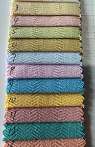 ผ้าคอตตอน 100% ทอแน่นลายก้างปลา สำหรับชุดคอร์เซ็ท แบบทวิลล์ ได้รับการรับรองมาตรฐาน Oeko-Tex แบบเรียบ - Product Image 4