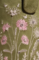 Boîte cadeau verte personnalisée, broderie de perles et de paillettes, emballage de dessert pour festival, boîte en carton, velours, mariage, luxe, Ramadan, boîtes à chocolat