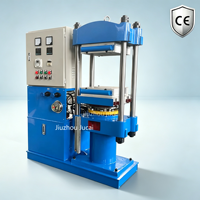 Presse de vulcanisation automatique du caoutchouc de 25 à 50 tonnes, machine de moulage du silicone, vulcanisateur hydraulique de qualité laboratoire pour les tests industriels