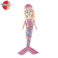 Vente Directe d'Usine : Poupées Princesse Sirène Filles, Poupées en Tissu Douces, Poupées Chiffon