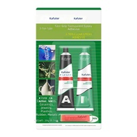 Kafuter 3 Ton Clear Epoxy Adhesive AB Glue 1:1 Fast Cure Resin Bonding High Strength Transparent Crystal Glass Ceramic Metal