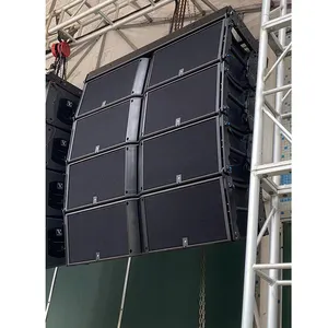 Aoyue KA-2 neodymium magnet 3 way double 12" line array speakers waterproof