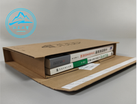 Umweltfreundliche, individuell bedruckte Kraftpapier-Versandkartons mit Prägung und matter Laminierung aus recycelbarem Papier für Buchverpackungen