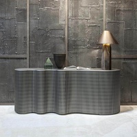 Buffet en bois massif de luxe, design italien haut de gamme - Meuble de rangement - Conçu pour les espaces de luxe