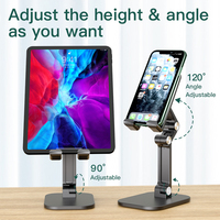 2022 nouveau support de tablette de bureau réglable support de téléphone portable de Table universelle pour Iphone pour Ipad pour la technologie Xiaomi 12 mois