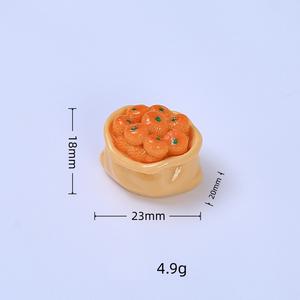 Accesorios de Resina para Paisajes en Miniatura, Simulación 3D de Frutas y Verduras, Adornos con Parte Trasera Plana, Figuras Hechas a Mano para Manualidades - Product Image 6