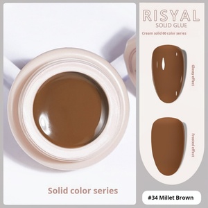 Esmalte de Uñas en Gel UV Japonés de 60 Colores en Formato Sólido, No Fluido, para Manicura y Fototerapia, Productos para Uñas en Lata - Product Image 5