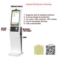 ITK Bill Cash Machine Self Service Touch Crypto Atm Paiement automatique par kiosque avec espèces et cartes Paymen Cash Recycler Machine
