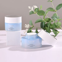 Ensemble d'emballages de soins de la peau en verre vide de luxe personnalisé 30 50 100ml pot de bouteille de pompe de lotion sérigraphie diffuseur de crème de sérum
