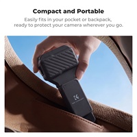 Accessoires pour caméra d'action et de sport K&F Concept, étui de protection portable 2 en 1 résistant aux rayures et aux chocs pour DJI Pocket 4P