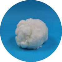 Fibre PCM blanche PE&PP 2/4/6D*38/51/64mm économique pour chiffons de nettoyage, sous-vêtements, vêtements d'extérieur, sacs de couchage