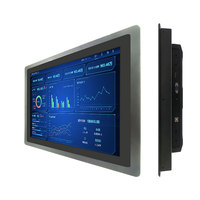 10.4 \ "12.1 \" 15.6 \ "21.5 \" IP65 étanche industriel tout-en-un panneau PC Linux Android OS HMI intégré capacitif industriel
