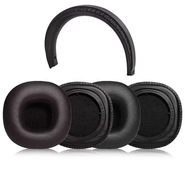 Replacement Protein Leather Ear Pads With Marshall Mid ANC Active Noise Cancelling On-Ear Headphone Earpads Repair Parts