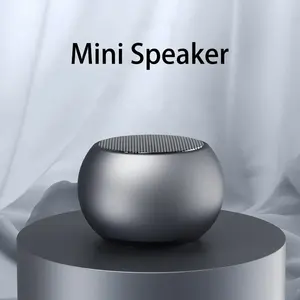 Fashion Metal M3 Speaker With Strong Bass Waterproof BT Portable Speaker Super Quality Outdoor Wireless Mini Speakers