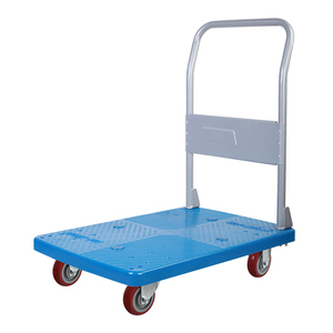 Chariot <span class=keywords><strong>pliant</strong></span> Uni-Silent 300 kg, chariot en plastique 660 lbs, type fabricant, transport en entrepôt, chariot à main <span class=keywords><strong>pliant</strong></span> US300P-DX - Product Image 3
