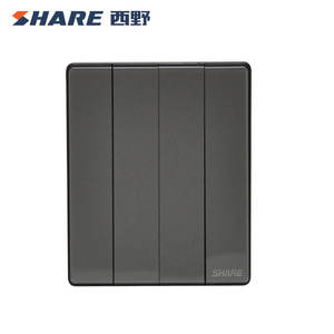 BS 86*86สวิตช์ไฟฟ้า PMMA แผง1/2/3/4แก๊ง1/2/วิธีที่ปานกลางโครเมี่ยมประเภทหุ้นโรงงานรับประกัน15ปีตัวอย่างฟรี - Product Image 6