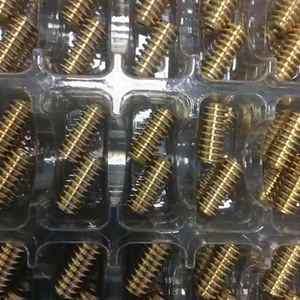 Copper <b>Worm</b> Gear 10mm Length Precision Machined For Mechanical Transmission Applications - Product Image 3