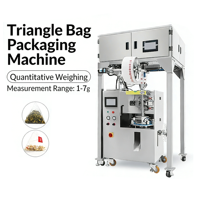 Machine d'emballage automatique de sachets de thé à ultrasons de haute qualité pour feuilles de thé et granulés, avec emballage intérieur et extérieur