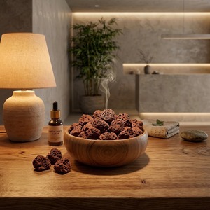 Diffuseur de pierre de lave pour la maison, diffuseur d'arômes, désodorisant de voiture, désodorisant d'ambiance, pierre parfumée, pierre de lave aromatique - Product Image 1