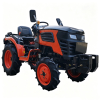 Traktor Mini Multifungsi 4WD 25-32HP dengan Mesin & Pompa untuk Pertanian, Kebun, Rumah Kaca & Kehutanan