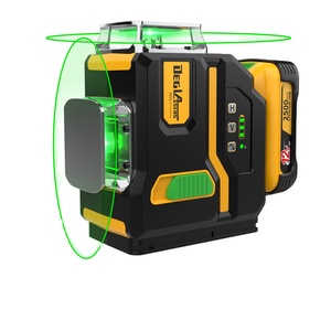 Deglaser 3D เลเซอร์ปรับระดับแสงสีเขียวระดับเลเซอร์อัตโนมัติ12เส้น40mW ผู้ผลิตจีน - Product Image 1