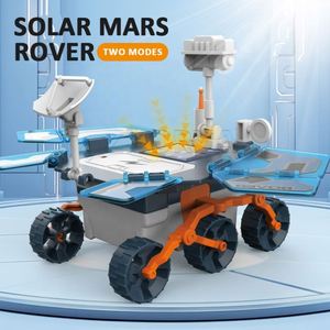 Zhorya Kids Diy 46PCS Science Experiment Robot Engineering Building Kits Solar Powered Car Toys - Product Image 4