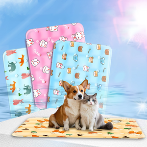 Alfombrillas y almohadillas autoenfriables para mascotas de verano para perros y gatos, cómodas, transpirables, cama para perros de verano, cojín de hielo - Product Image 2
