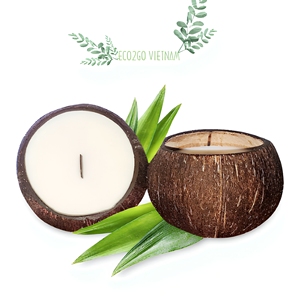 Los Más Vendidos Eco2go Vietnam, Recipientes para Velas de Cáscara de Coco, 100% Naturales, Hechos a Mano, Ecológicos, Orgánicos, Decoración para el Hogar de Acción de Gracias - Product Image 3