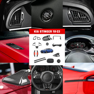 <span class=keywords><strong>Shasha</strong></span> OEM pour KIA Stinger 2018-2023 Kit complet d'accessoires de voiture en fibre de carbone Production et personnalisation en gros - Product Image 2
