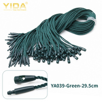 Cordon de fixation personnalisé pour étiquettes de vêtements, lanière, boucle pour photos de jouets, cordon de scellage pour étiquettes cirées, cordon ciré en plastique