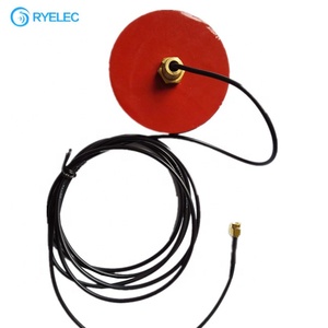 Waterproof Screw Mount 1616-1626mhz 80*13mm Puck Passive <b>Outdoor</b> Antenna With <b>Cable</b> - Product Image 1