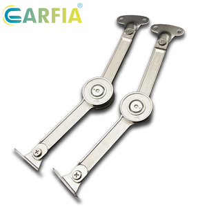 Charnière de support de couvercle en alliage de zinc pour armoire, placard, garde-robe ou boîte à jouets - Product Image 3