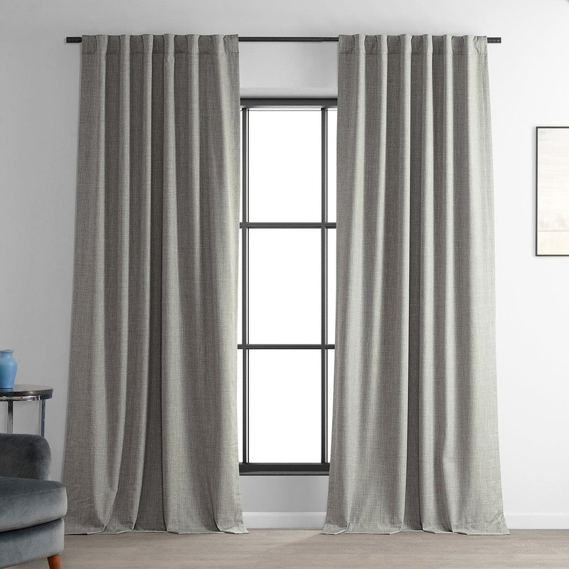 Coated Blackout Thermal Curtains Light Blocking