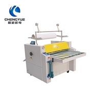 Machine de laminage semi-automatique hydraulique avec écran tactile PLC, découpe automatique par recouvrement, format large 890 mm, autocollants, photos A3/A2